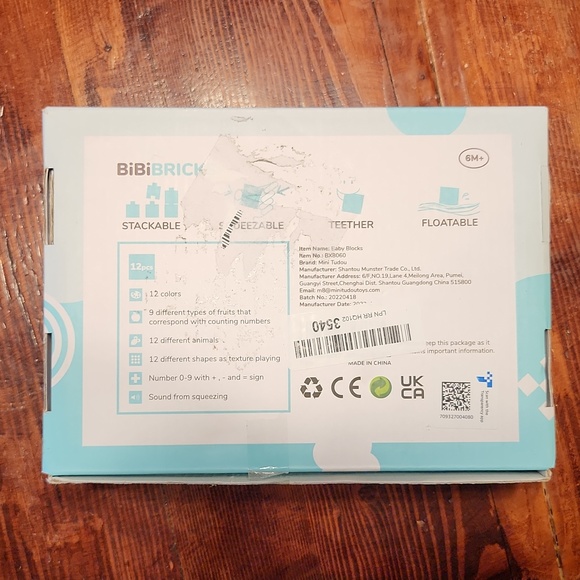 Mini Tudou Baby Blocks ☆ Soft Building Blocks ☆ Baby Toys Teethers  Educational - Picture 9 of 12